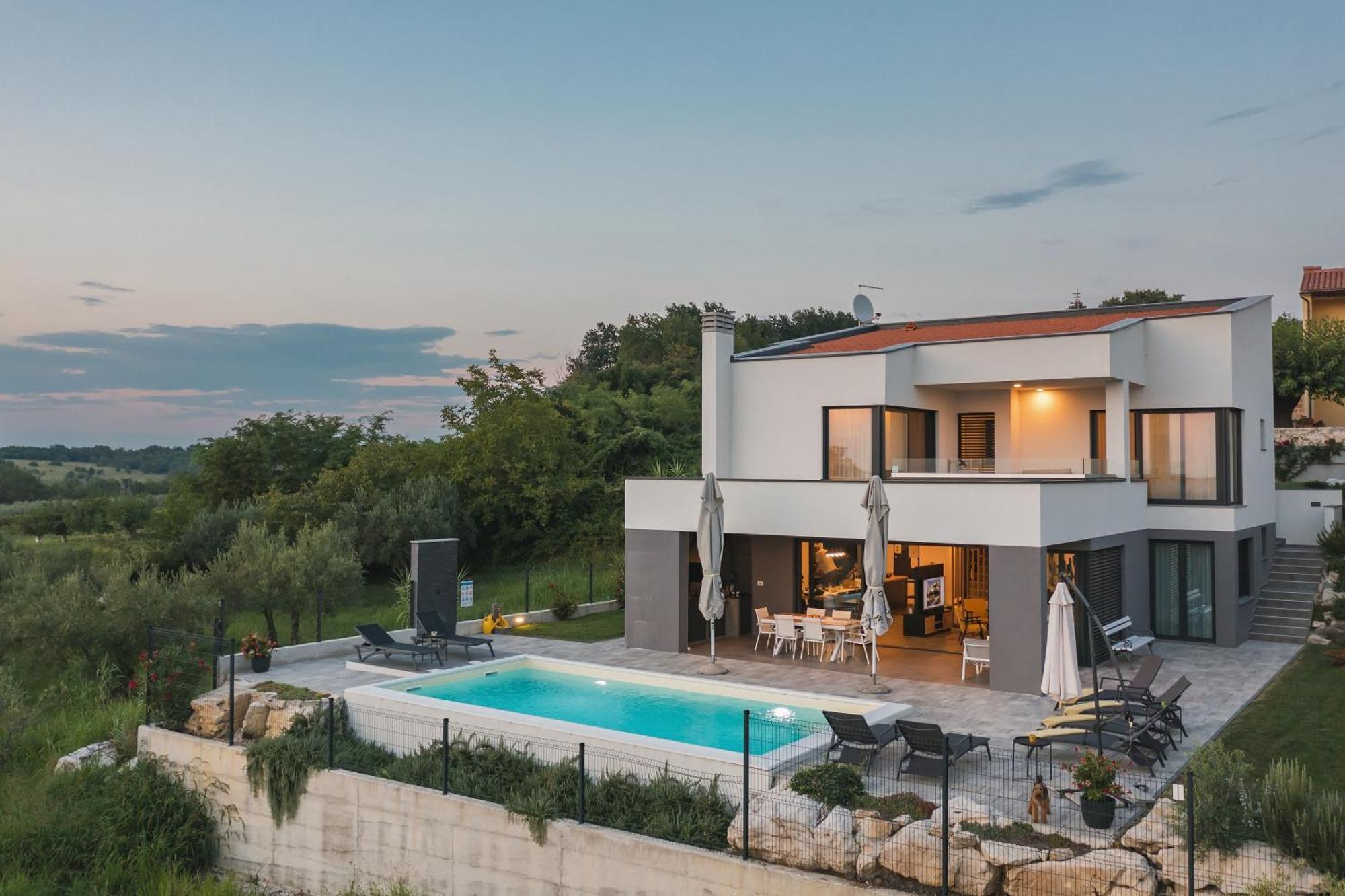 Boiky - Private Pool And Amazing Sea View, Istria Villa