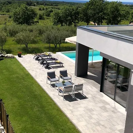 Villa Boiky - Private Pool And Amazing Sea View, Istria Materada Zewnętrze zdjęcie
