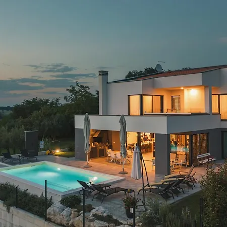 Villa Boiky - Private Pool And Amazing Sea View, Istria Materada Zewnętrze zdjęcie